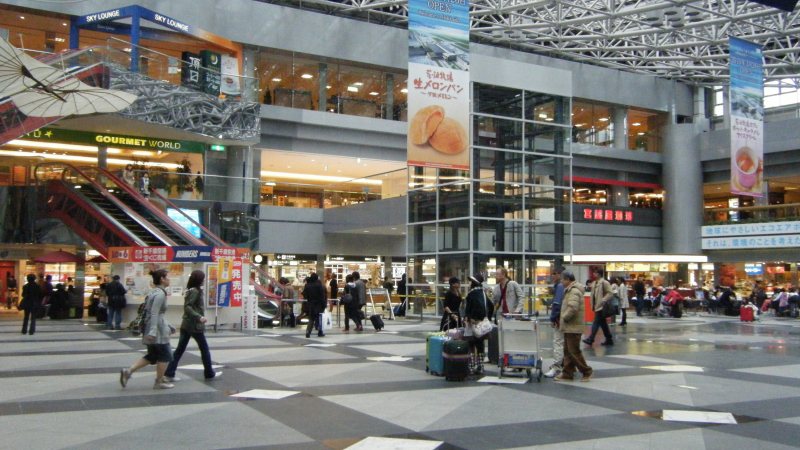 New Chitose Airport inside