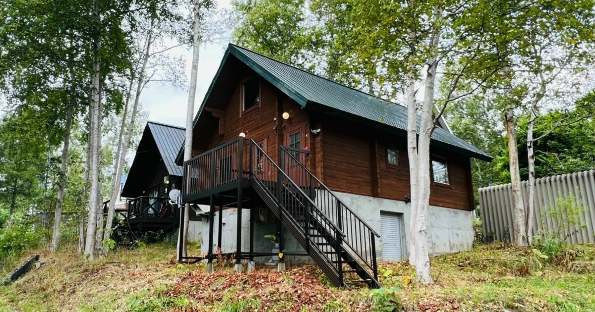 ニセコ 別荘地　水彩画　SHO ログハウス Soga Log House | ニセコリアルエステート